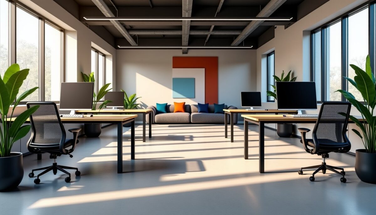 Concevoir vos bureaux : harmoniser espaces de travail et identité d’entreprise