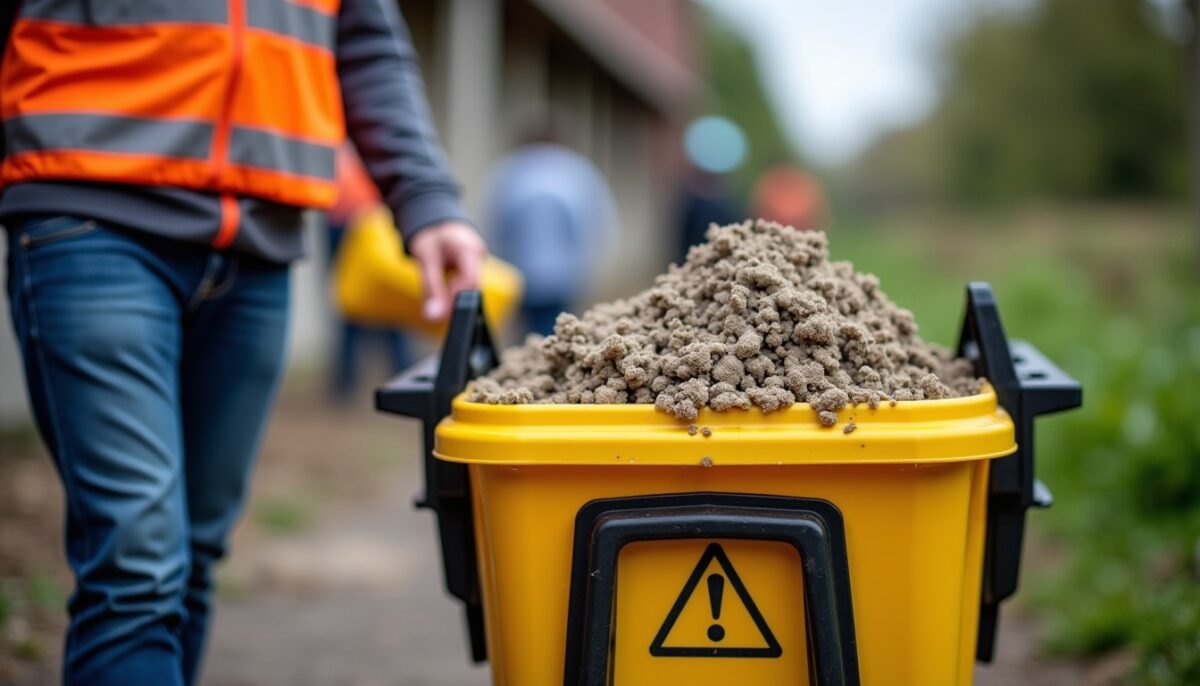 Les bonnes pratiques pour éliminer vos déchets d&rsquo;amiante après des travaux en toute sécurité
